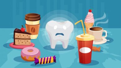 تمیزی دندان‌ها