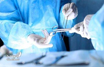 خارج کردن توده ۷ کیلویی از بدن بیمار اردبیلی/ عکس